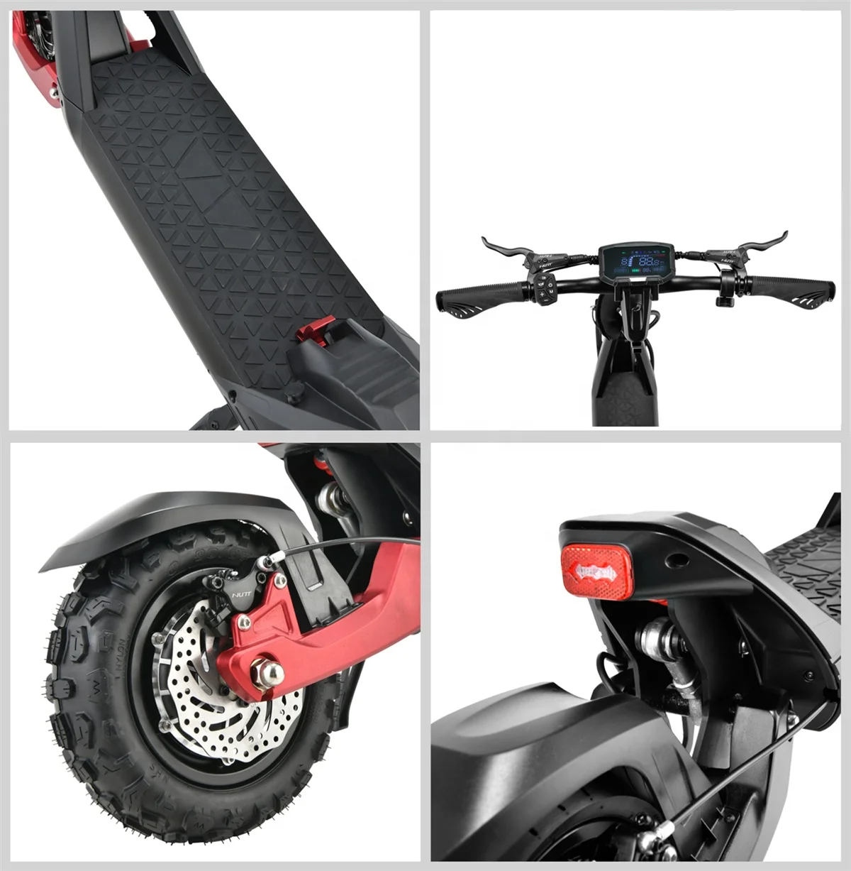 High Quality Double drive Lithium battery  Fast Electric scooter