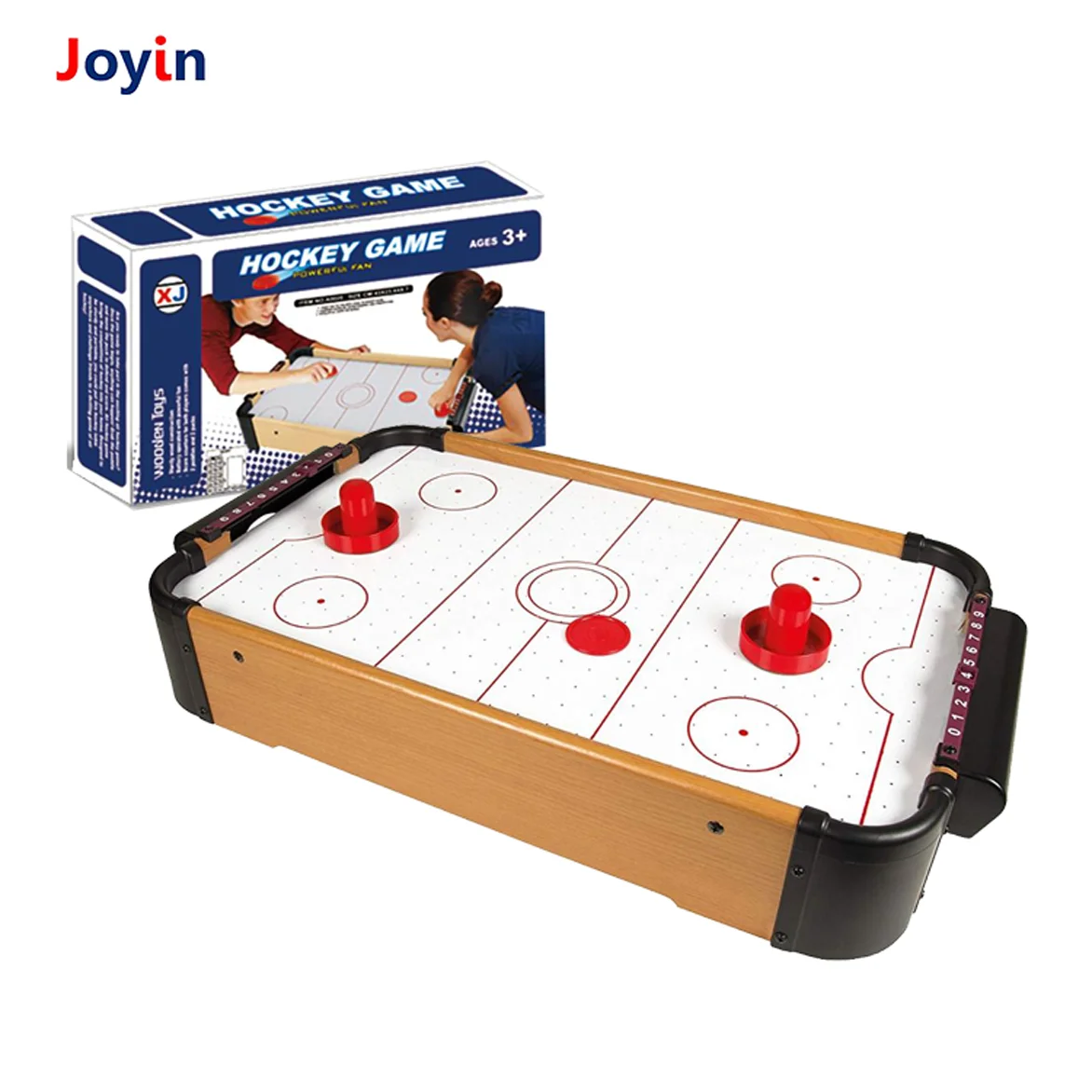16 Inch Mini Air Hockey Table with Sliders and Pucks,Parent Child Interactive,Paced Winner Board Game Family Game