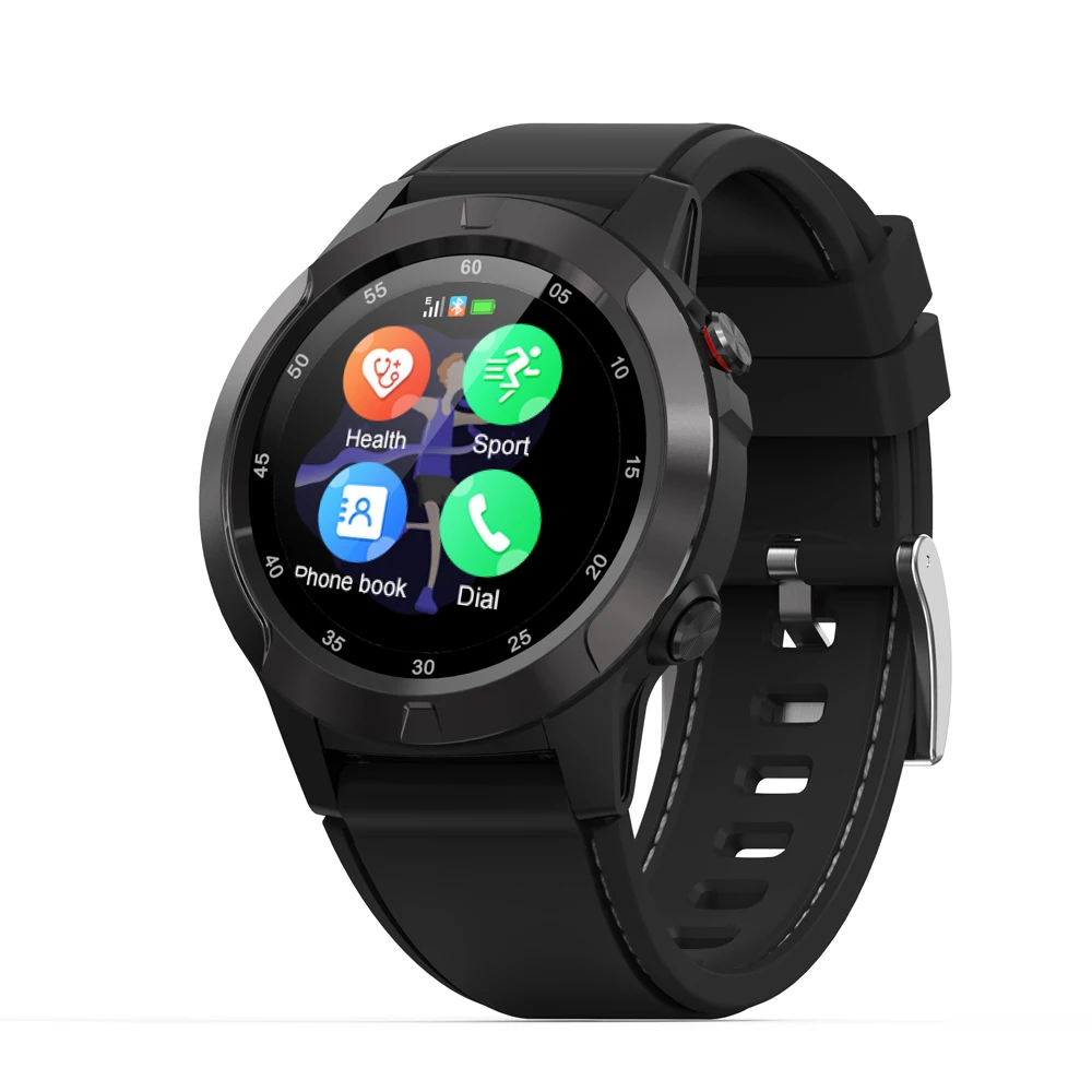 1.3-Inch Round Screen M4 320mAh Smart Watch GPS Fitness Activity Tracker Smart Phone Call Watch