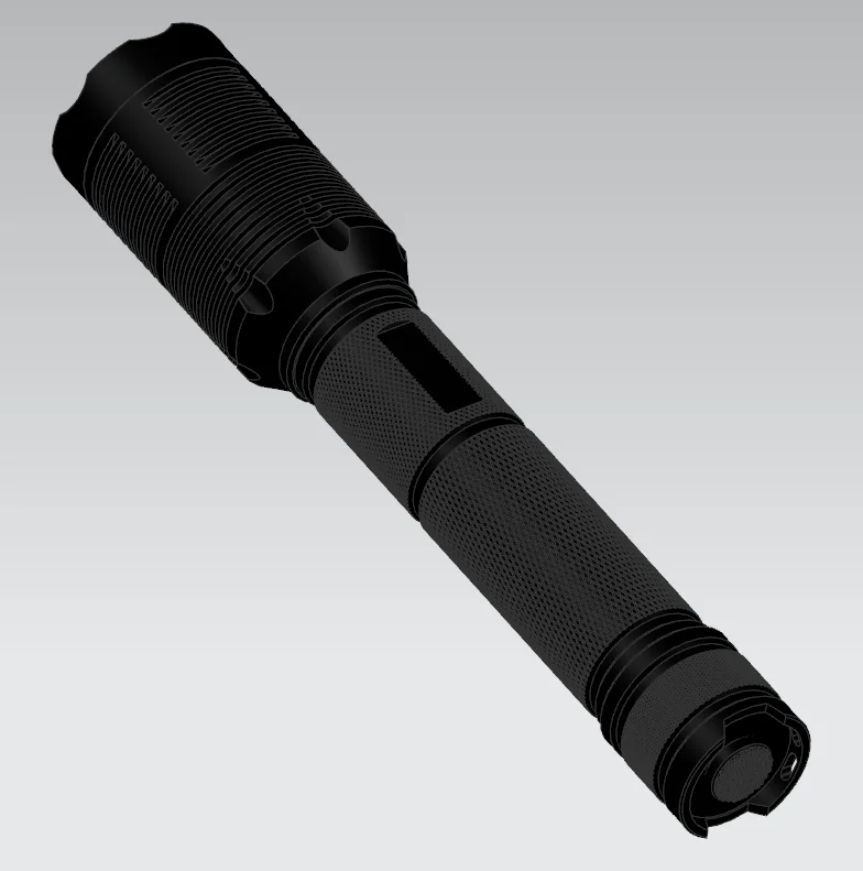 Green Laser Flashlight for Illumination, Guidance, and Emergency Alerts
