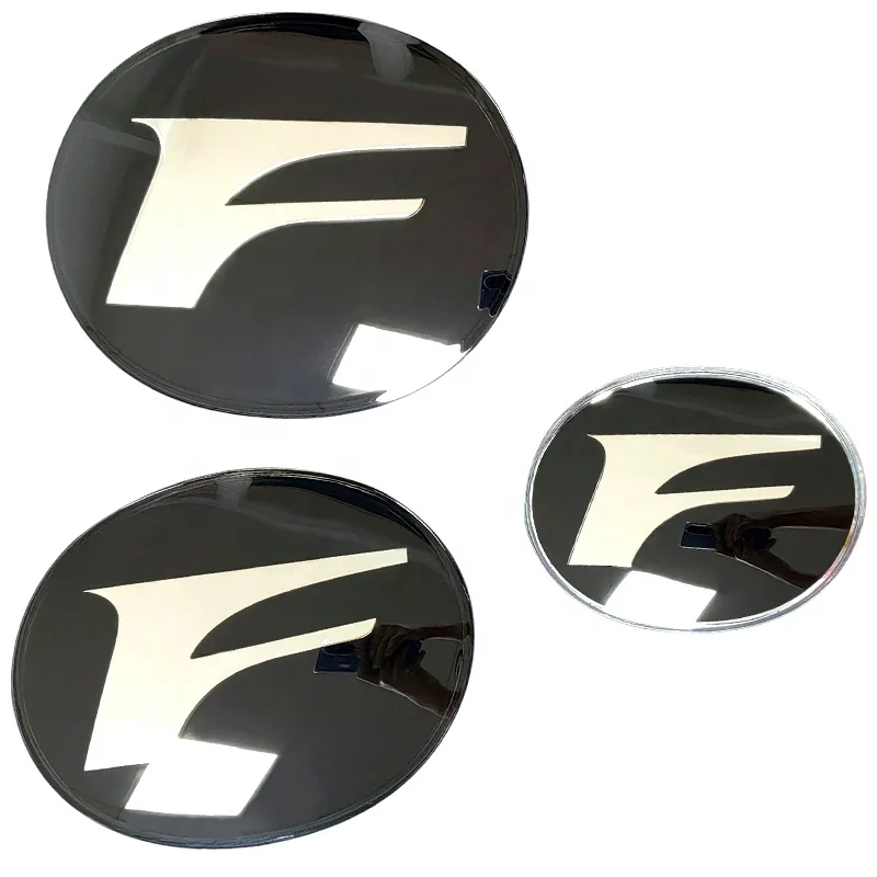 Car accessories modified F sports badge logo for Lexus ES CT LS NX300 430 350 450 470 front grille rear tail logo car sticker