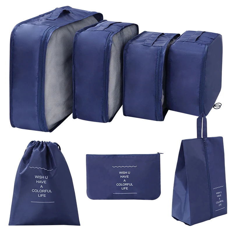 Fashion Portable Weekend Travel Bag Travel Bag Custom Polyester Travel Fold Bag Packing Cube