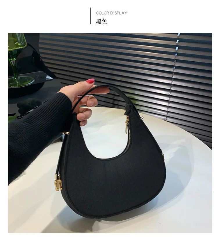 2024 New Designer Letter Women Fashion Handbags Fashion Lady Bag Wholesale Felt cloth Hand Bags Ladies