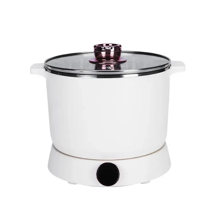 OEM Portable 2L electric cooking pot Smart Mini Multifunctional Rice Cooker Household Electric Home 2 IN ONE Boiling Congee pot