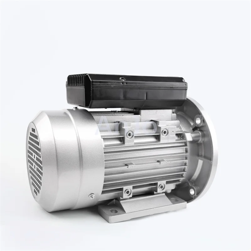Single Phase 220V Motor with Double Capacitors 0.55KW Aluminum Housing ML Series AC Induction Motor