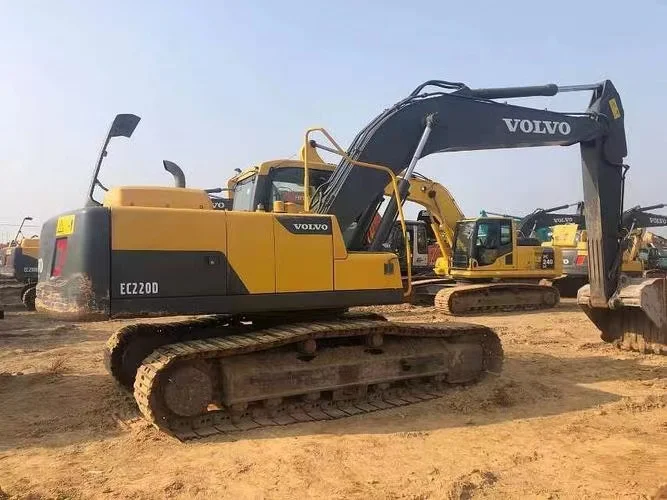 Экскаваторы VOLVO EC220DLC высокого качества дешевые экскаваторы volvo для продажи Подержанные