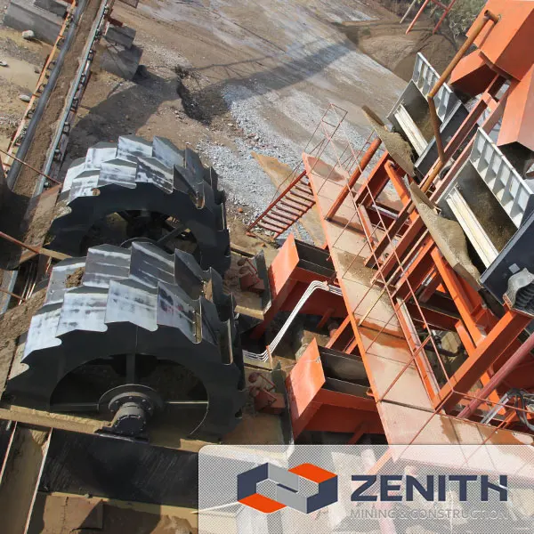 Gravel Station Silica Sand Washing Machine Sand Washing Station