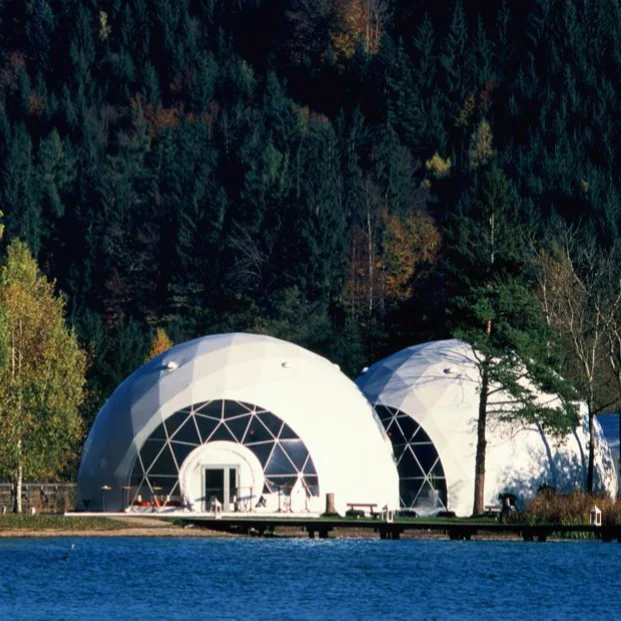 
China prefabricated light modular demo tent with fast installation and special design 