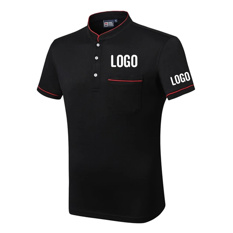 Short Sleeves Working Wear Uniforms in Cafe Bar Personalized Japanese Restaurant Server Waiter and Waitress Uniform