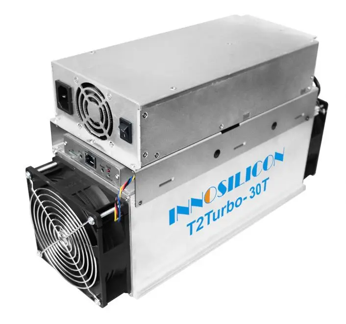 Новые Innosilicon T2T 30 т Asic Bitcoin шахтер с