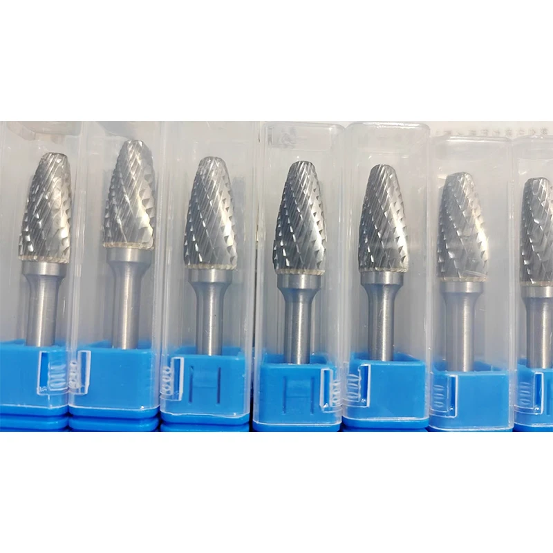 Карбид стали роторный файл сплав Шлифовальная головка фрезы вольфрамовый одинарный и двойной