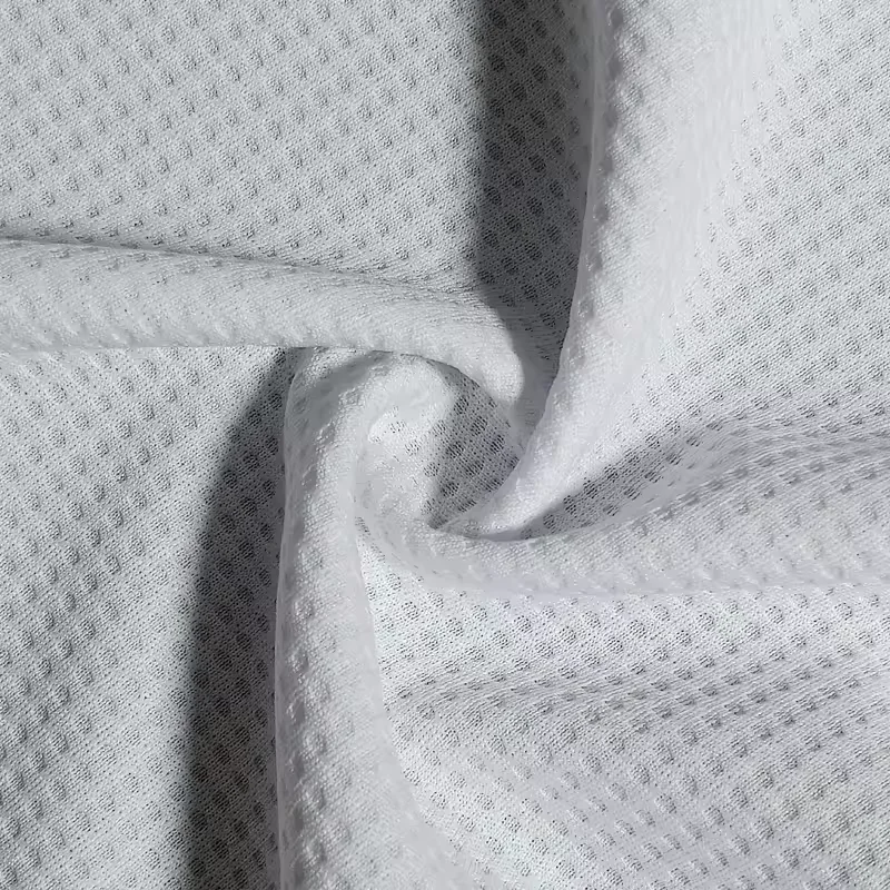 Sportswear Lightweight Fabric Printing Polyester Jersey Mesh Fabric for Basketball Shoes