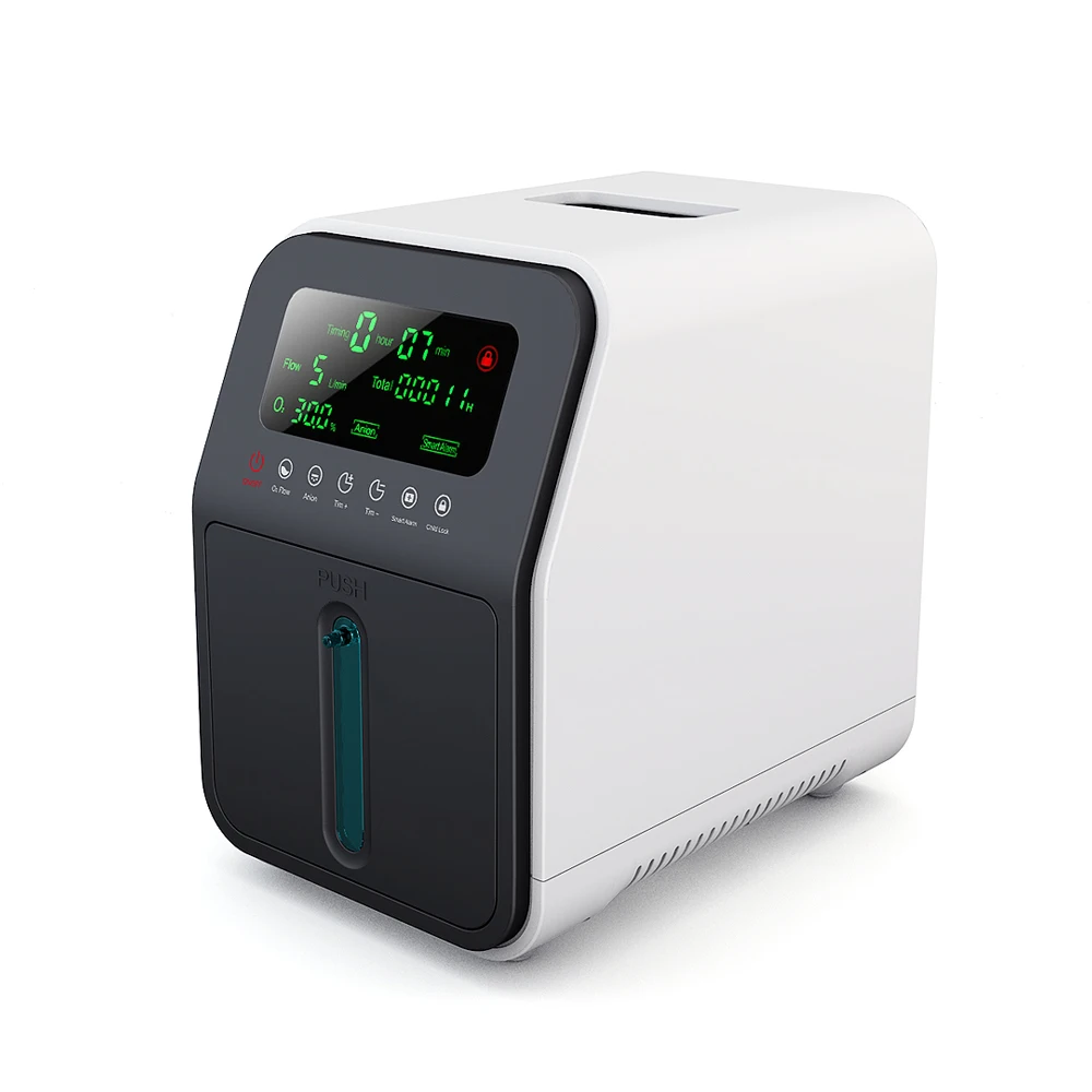 China Sales Home Anion Function Oxygen Generator Portable Oxygen Concentrator 5l