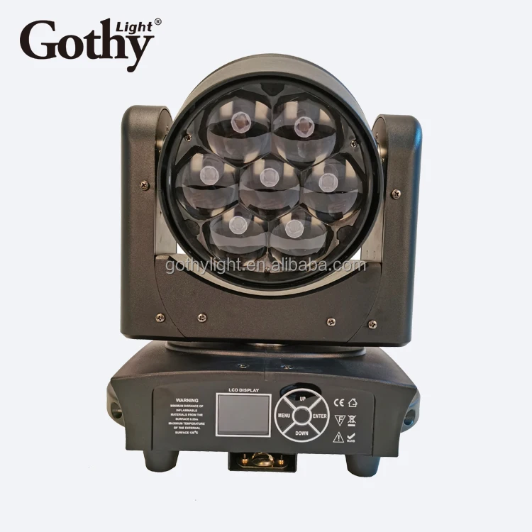 Cheap moving head stage light high quality dj moving head 7x40w led beam and  Wash zoom Light factory