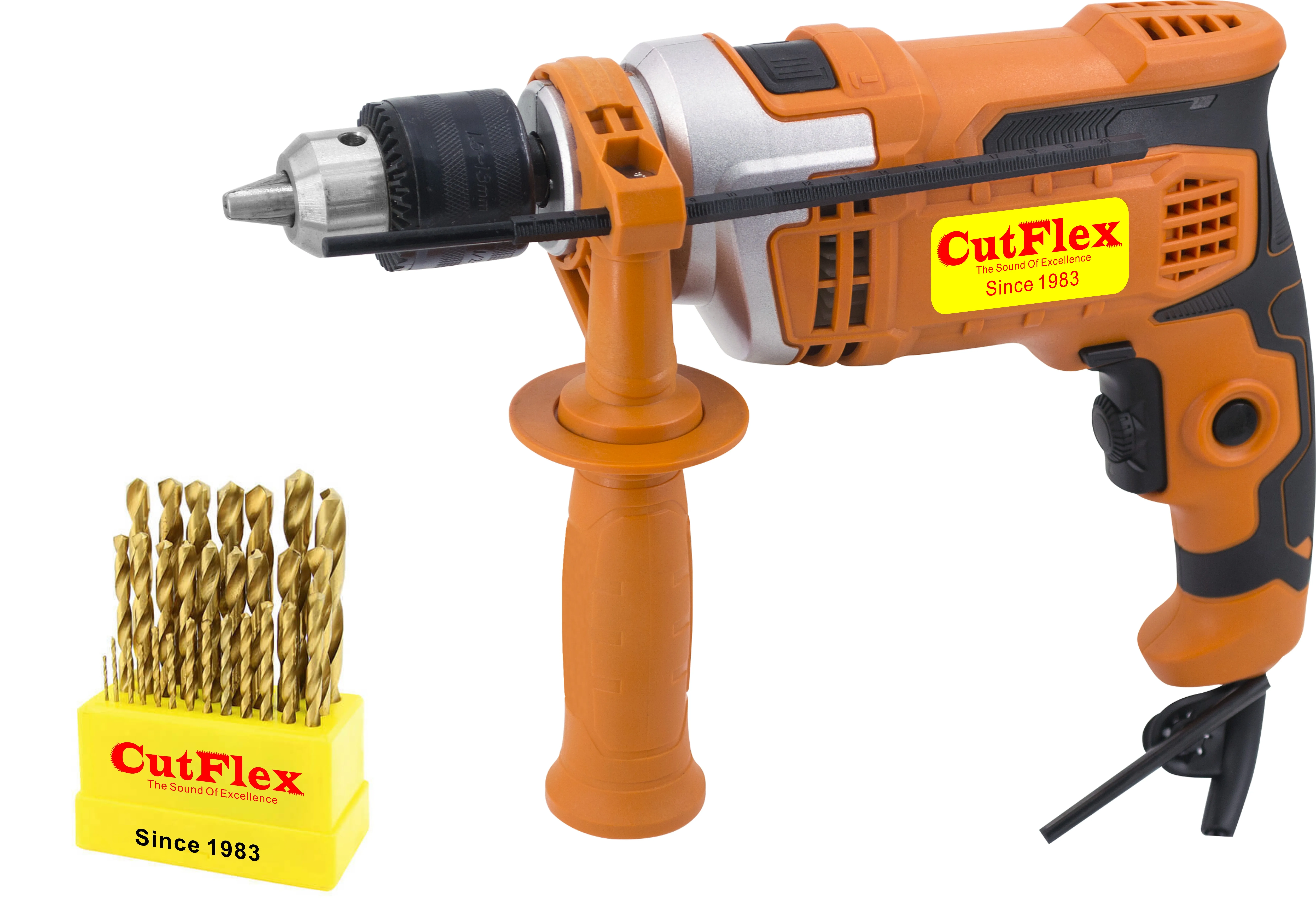 CUTFLEX 1912 Household Tools Kit Battery Power Tools Set 18V Cordless Impact Drill Electric Power Tools Charger Motor