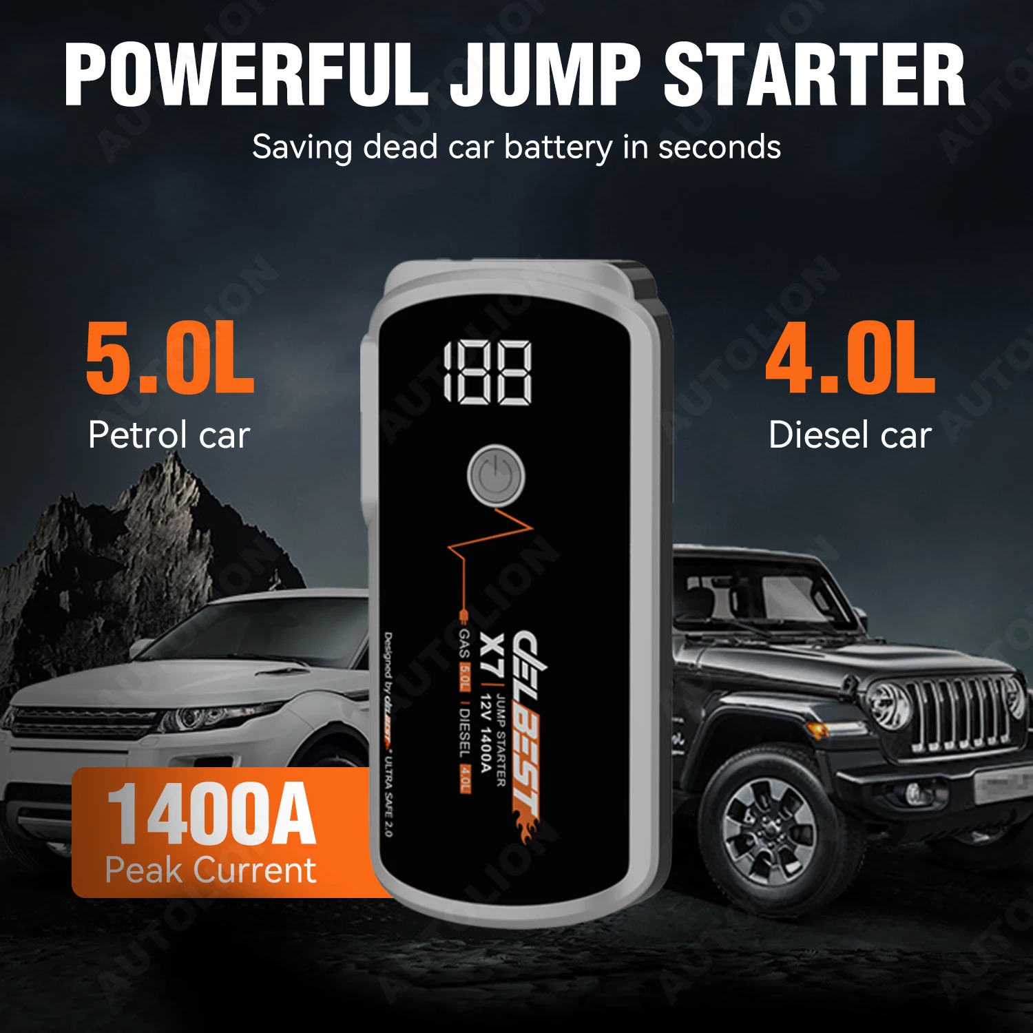 Latest wholesale high quality solar car jump starter energy cube jump starter