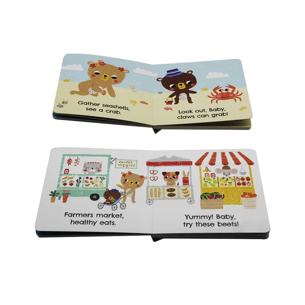 Custom Paper Flyer booklet brochure Poster Printing Services Story Books For Kids