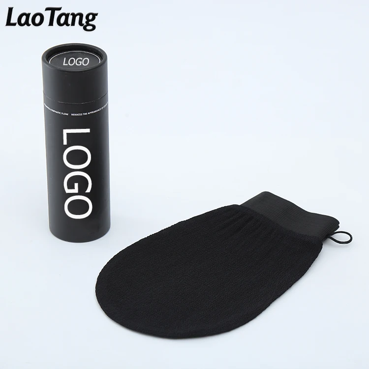 Wholesale Custom Viscose Body Shower Mitt Scrubber Exfoliating Bath Gloves