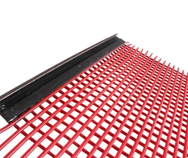 Dewatering mining mesh screen with Polyurethane Mesh for Sand and Mining