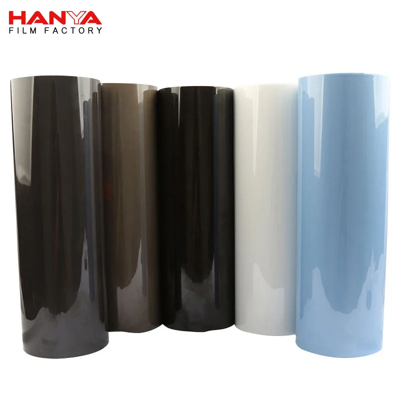 Guangzhou Factory directly sale high quality dark black Car Stickers headlight tint 0.3*10m
