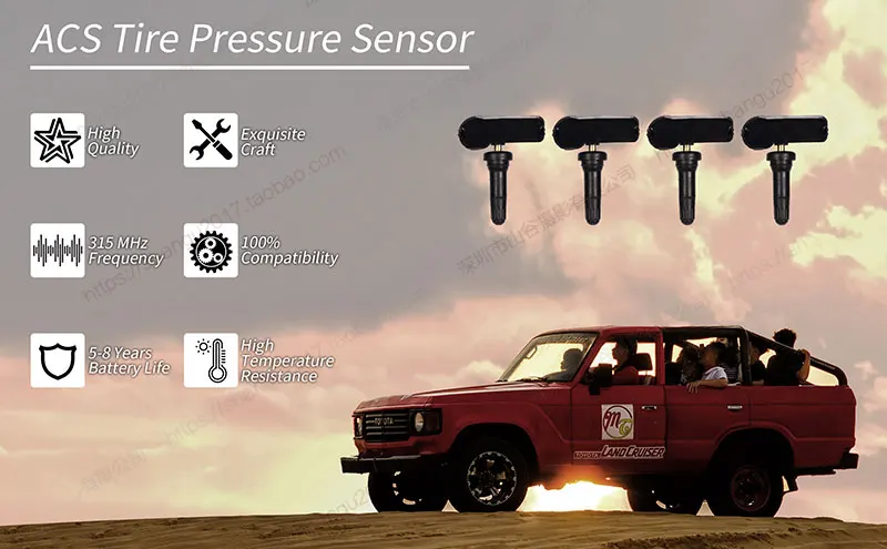 Монитор давления в шинах TPMS датчик 1-датчик 315 мГц 433 двухчастотный программируемый универсальный