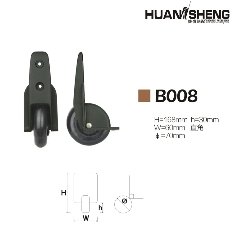 Suitcase Trolley Wheel Travel Universal Aircraft Replacement Wear-Resistant Pour Valises Luggage Wheels