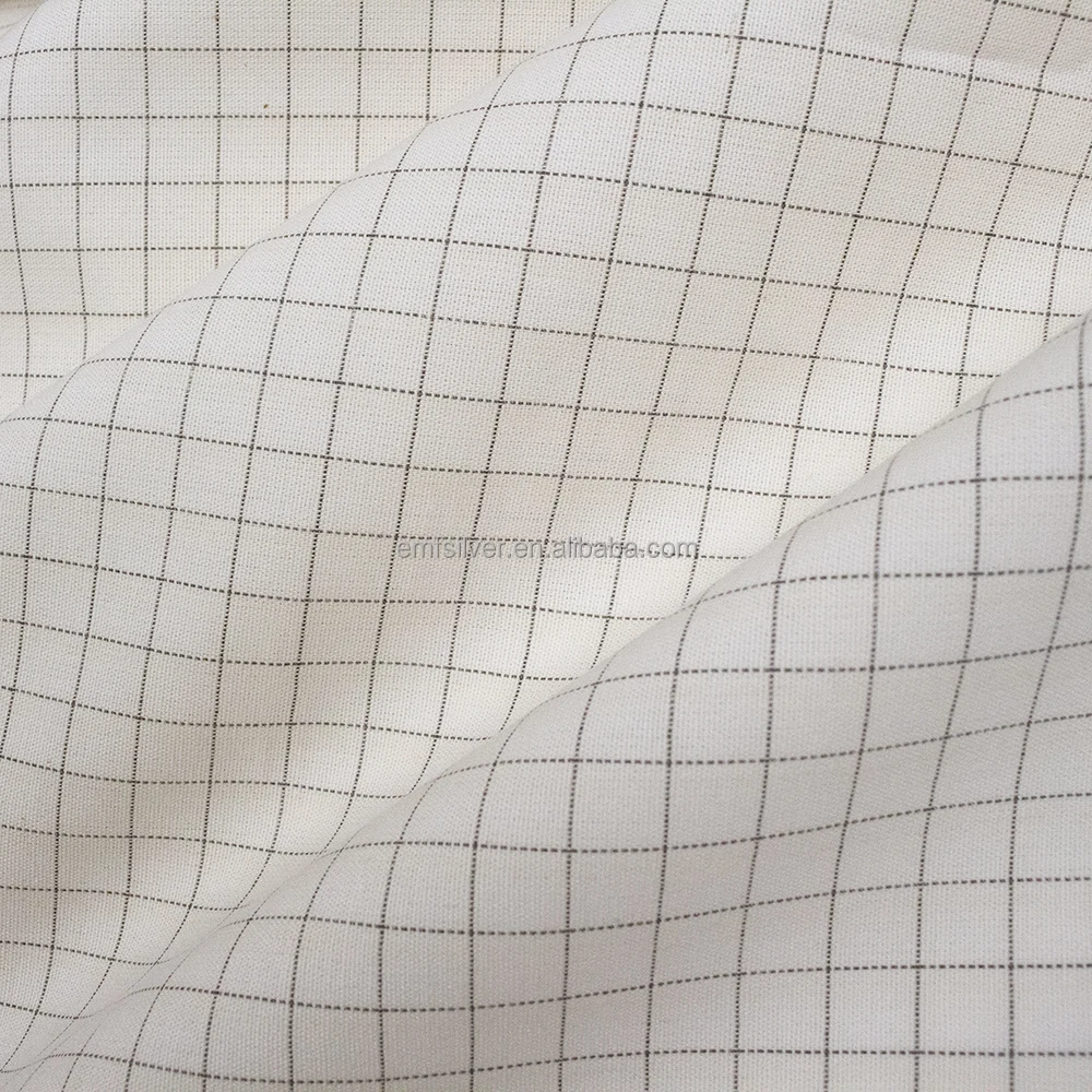 BLOCK EMF Grounding Sheets 10% Silver Fiber Organic Cotton Conductive Fabric