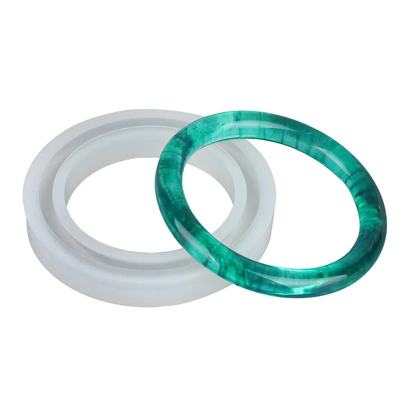 Spot silicone bracelet mold DIY material high mirror gloss jewelry crystal drop glue mold