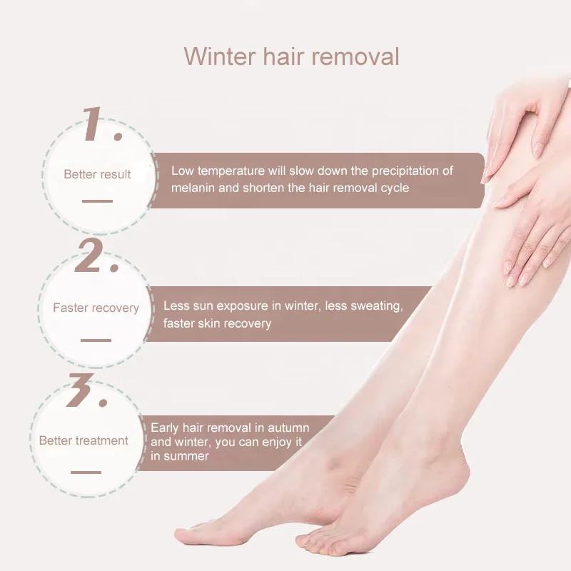  990000 Flashes Ipl Laser Hair Removal Lcd Display Epilator Shaver Body Face Trimmer Painless Remover Machine