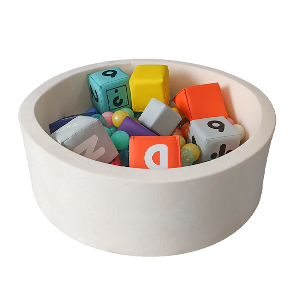 Hot sale baby ball pit children soft play ball pool set commercial amusement indoor playground pit ball pool