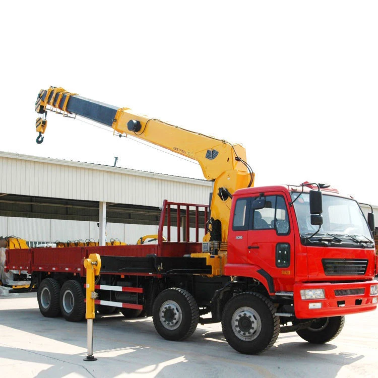 China Supplier SQ10SK3Q 10 Ton Construction Telescopic Boom Truck Mounted Crane