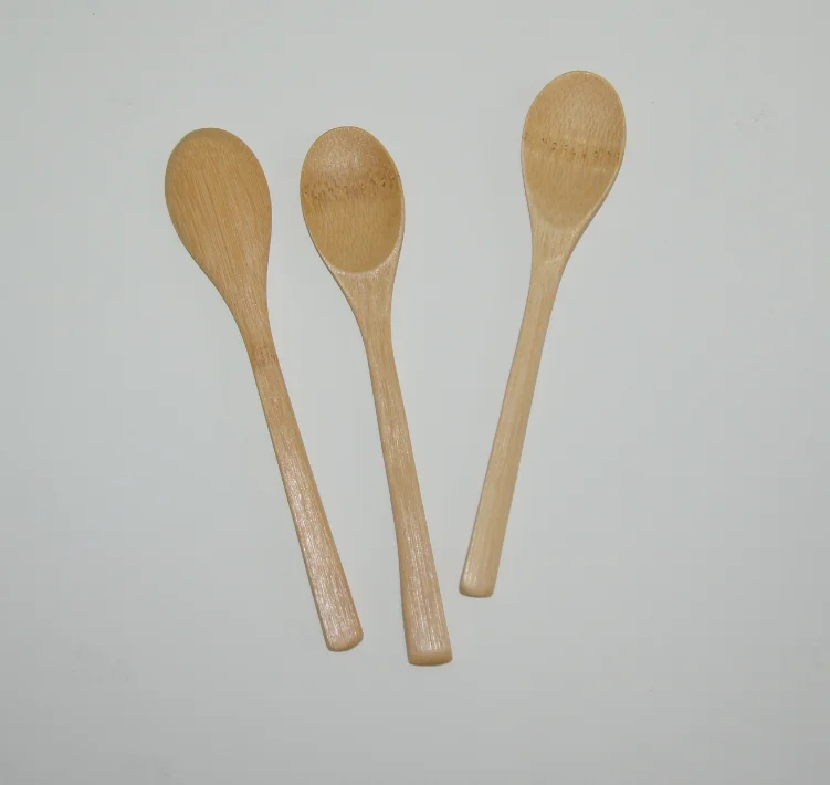 Bamboo utensils/ knife, fork, spoon and bamboo straws in one package and SS brushes
