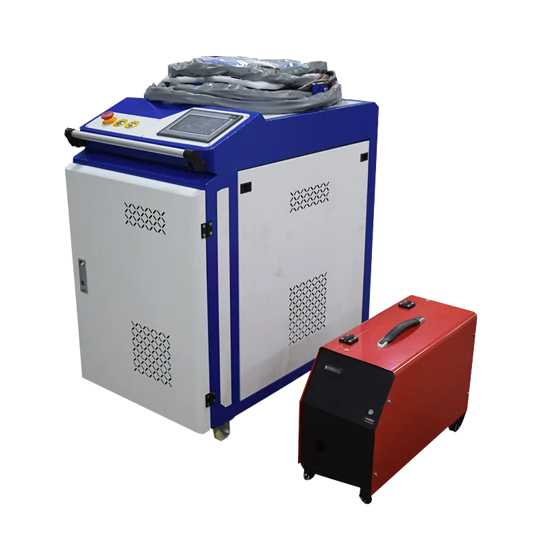 4 in 1 Best Handheld  Fiber Laser Welding Machine For Pillow Plate And Stainless With Cheap Laser Welding Equipment
