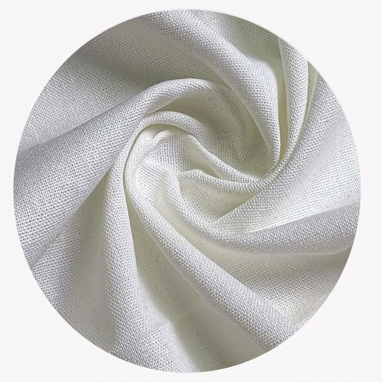 30% Linen 70% Cotton fabric greige customized for garment