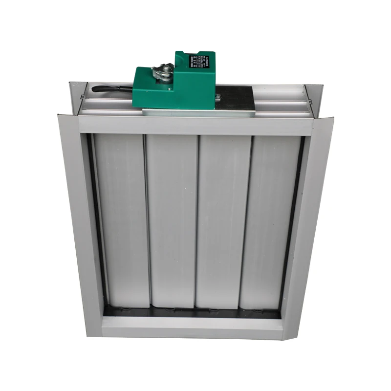High efficiency motorized electric manual fire valve low price air duct damper