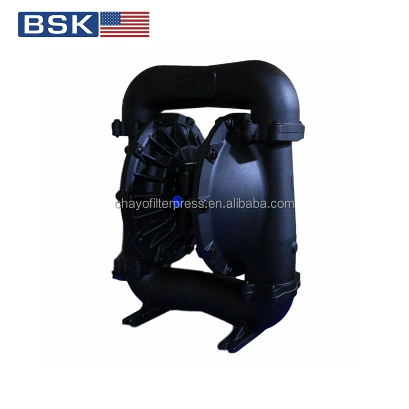 BSK Aluminum With PTFE Membrane AODD Double Pneumatic Diaphragm Pump