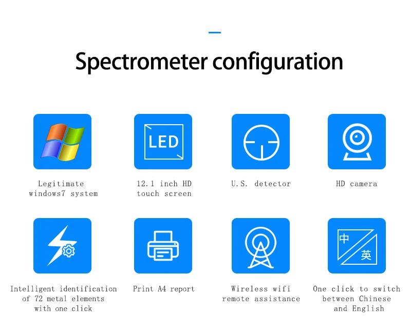 Electronic XRF Spectrometer Gold Tester Machine