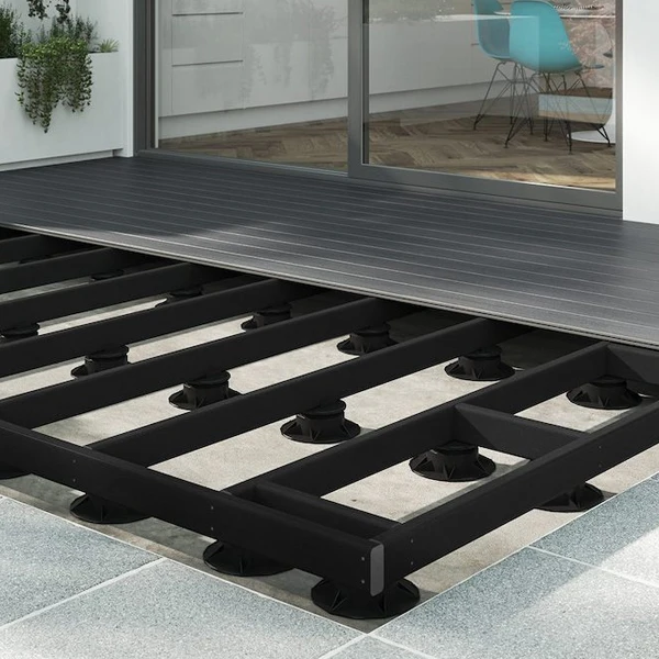 Outdoor WPC decking Waterproof Garden Anticorrosive Balcony WPC Flooring More Colors