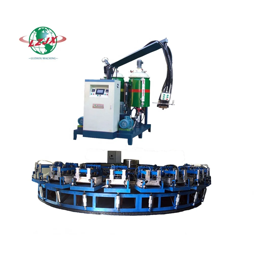 Polyurethane PU motorcycle seat custions Sponge foaming machine production line big machine for pu production