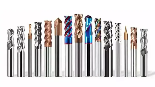 Customized PCD Tungsten Carbide Endmill CNC Cutter Tool For Metal Milling Cutter Router Bits HRC 55/58/60/65 End Mill