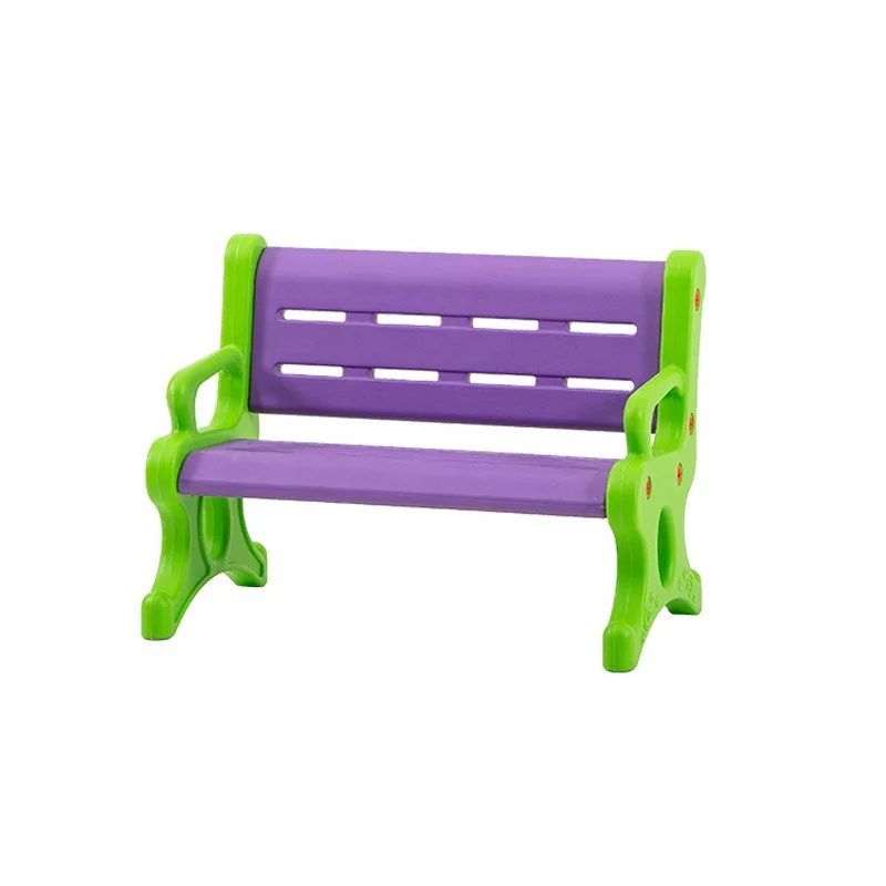 Children furniture kids plastic bench school chair for kindergarten
