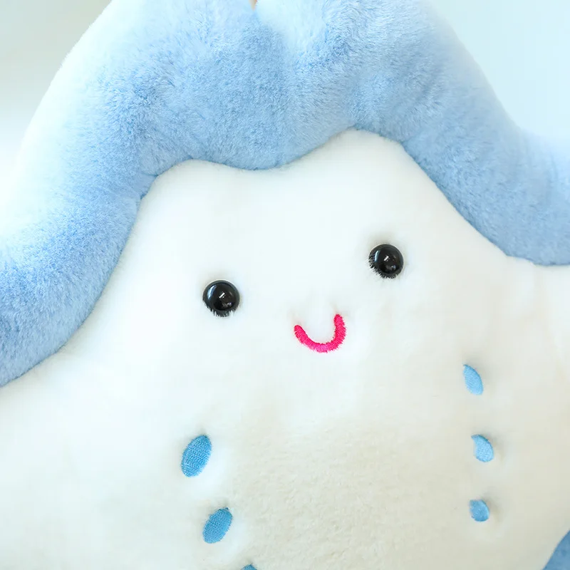 Manta ray stuffed animal simulates Marine animal throw pillow doll doll sleeping fish gift