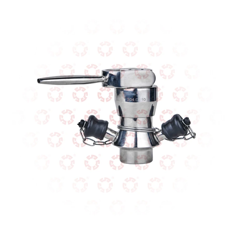 Bulk sale Stainless steel Multiple sampling Manuel aseptic weld valve with Food grade safety