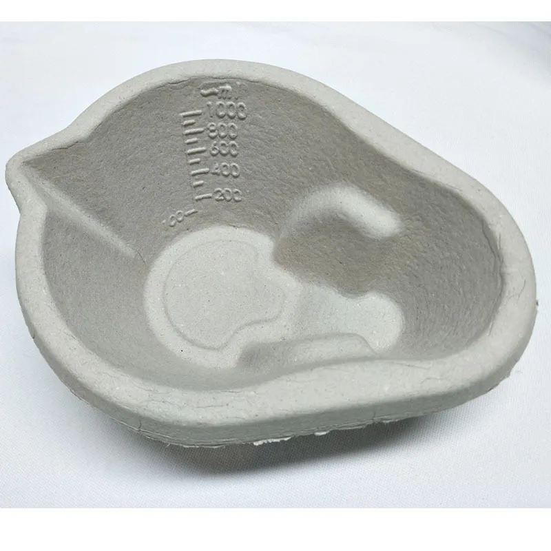 100% Molded Pulp From Recycled Paper Molded Pulp Multi Cup Disposable Medical Paper Pulp Multi Cup Single use for hospitals