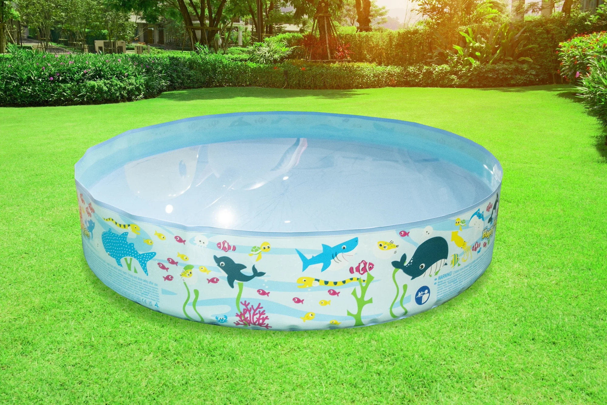 Sunclub 57139 inflatable baby pool Rigid Wall Pool 150cm x 25cm inflatable plastic beach summer toys for kids