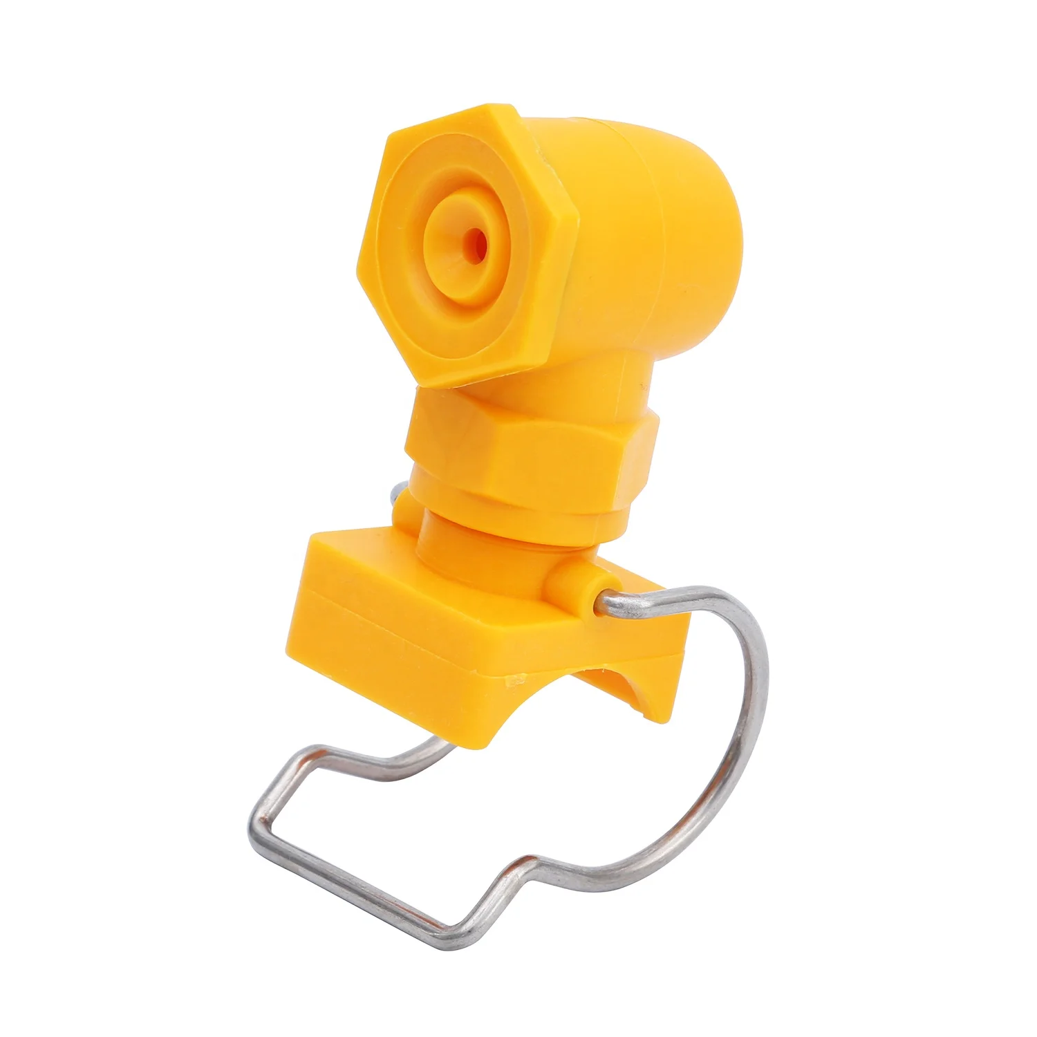 High quality Plastic Hollow Cone Spray Clip Eyelet Nozzles; Pipe Clamp Nozzle; Impact Sprinkler With Clip on Nozzle