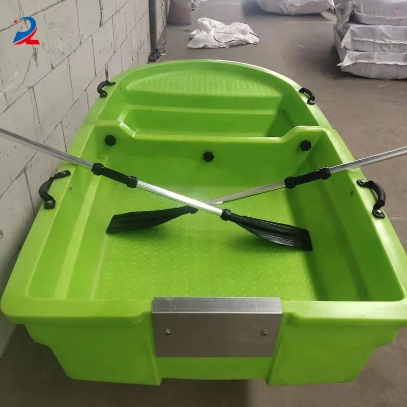 High Quality Cheap Small Double Deck Pe 2.2m Foldable Plastic Fishing Boats for sale
