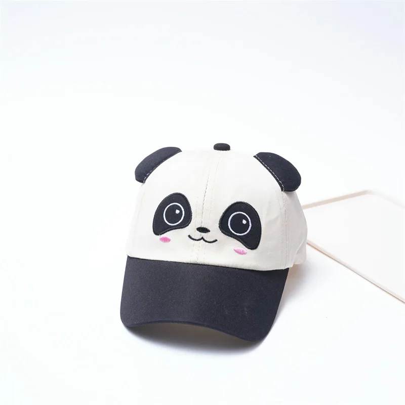 Cartoon Baseball Cap Kids Hats Panda Hat For Child