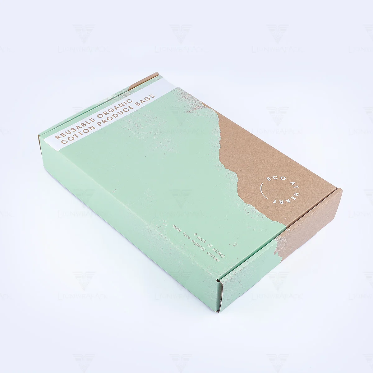 Custom Logo Cartons Cardboard Shipping Mailer Box Green Cosmetic Set Cosmetics Mailing Skin Care Corrugated Packaging Boxes