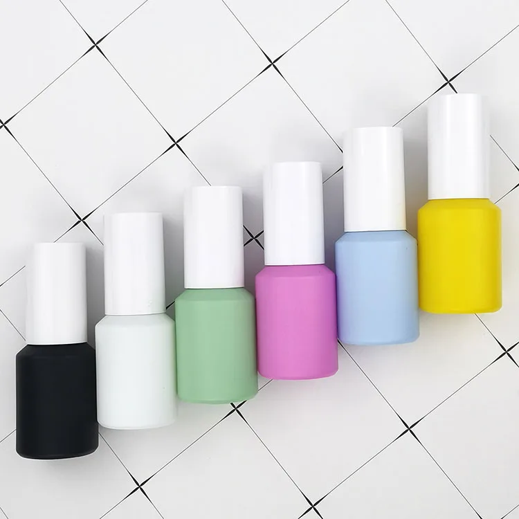 Wholesale 30ml 1oz empty black white blue green yellow pink glass spray pump bottle for cosmetic packaging
